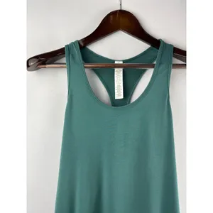 Women’s Alo Medium Grayish Green Racerback Sports Tank thumbnail 2