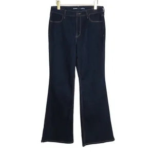 Old Navy High Rise Wow Flare Jeans Dark Wash High Waist Jeans Flared Size 8 thumbnail 4