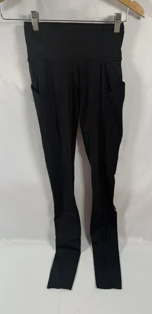 Lululemon Fast and Free legging tight 31" Non-reflective; Black Size 2 thumbnail 1