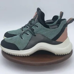 Women Sam Edelman Meena Sneaker Shoes Us Size 8 M Green Black White thumbnail 1