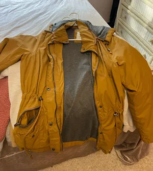 Tan Zip up Jacket  thumbnail 2