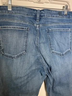 Kut from the Kloth Katy Boyfriend Classic Mid-Blue Women’s Straight Jeans 14 thumbnail 5
