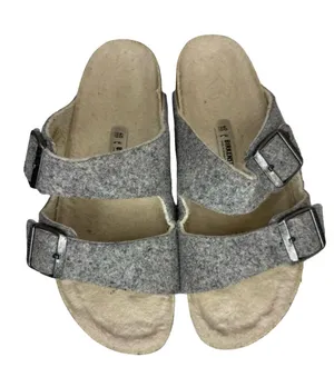 Birkenstock Arizona Rivet Wool Shearling Sandals sz 9W thumbnail 1