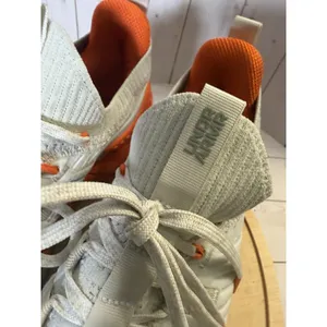 Under Armour Project Rock 3 Summit White Rogue Orange Womens 8 Training Shoes thumbnail 6