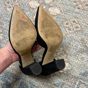 Aldo Black Suede Women's Heels thumbnail 5