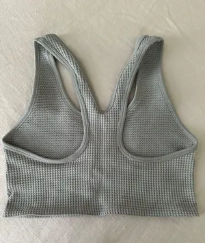Aerie Waffle Sports Bra thumbnail 2