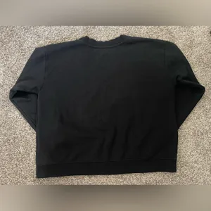 Women’s Pact Courtside V-Neck Sweatshirt Black Size XL thumbnail 8