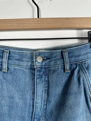 Aritzia Denim Forum 90s Millie Hi Rise Cargo Jeans 26 Blue‎ Wide Leg Y2K thumbnail 8