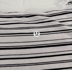 Lululemon Striped Cate Tee thumbnail 3