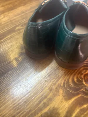 Loft green croc loafers size 8.5 thumbnail 5