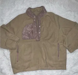 Amazon Hit the Slopes inspired Fleece Sweatshirt Jacket size XL thumbnail 1