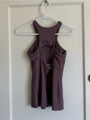 Athleta Plum Racerback High Neck Tank thumbnail 3