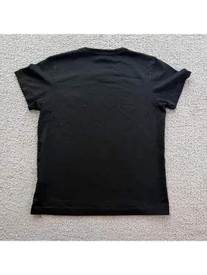 Comme des Garçons PLAY Red Heart Logo Black T Shirt Small Made in Japan CDG thumbnail 2