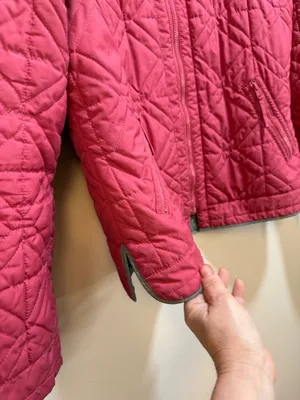 Talbots Quilted Barn Utility Chore Jacket Preppy Coastal Soft Girl Textured SP thumbnail 4