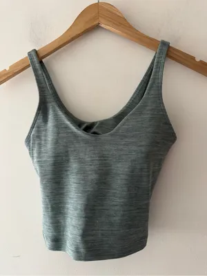 Lululemon‎ Align Tank in Heathered Tidewater Teal Size 2 thumbnail 2
