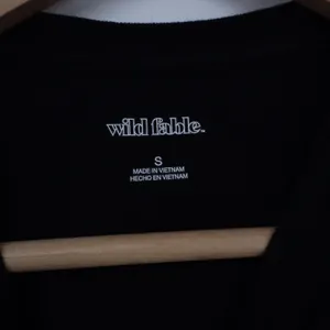 Wild Fable T-Shirt Womens Small Basic Tee Black Cotton Stretch Excellent thumbnail 2
