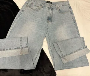 White Fox Light Blue Denim Jeans thumbnail 1