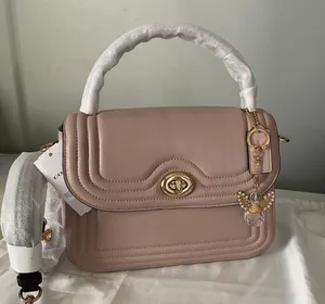 Coach Marlie Top Handle Satchel In Colorblock With Border Quilting thumbnail 3
