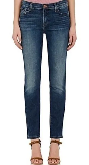 J Brand Dark‎ Blue INK Scarlett Cigarette Jeans thumbnail 1