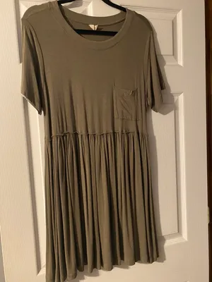 Wishlist Olive Green Dress thumbnail 2