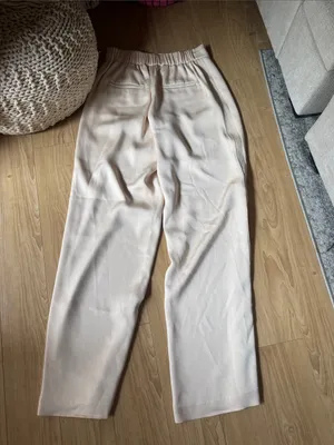 Vince Wide-Leg Trousers in Soft Blush thumbnail 3