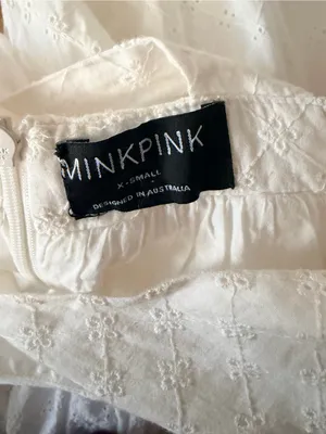 MINKPINK White Tiered V-Neck Maxi Dress thumbnail 3
