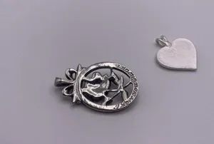Lot Of 2Costume Pendants / Charms / Mom / I Love You Mom thumbnail 5