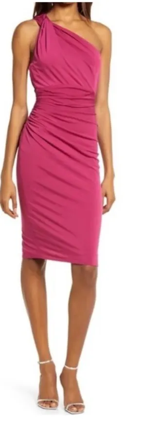 Katie May High Roller One Shoulder Nekcline Bodycon Cocktail Dress thumbnail 1