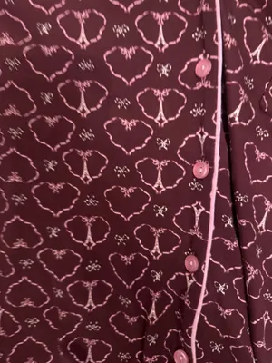 Pajama Set Purple Size M thumbnail 2