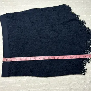 Free‎ People Intimately Sabrina Ginger Skirt Women Size M Black Lace Nylon. thumbnail 10