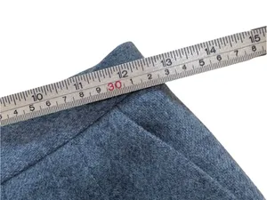Herman Geist Women’s 6P Gray 100% Wool Wide Leg Fully Lined Petite Work Trousers thumbnail 11