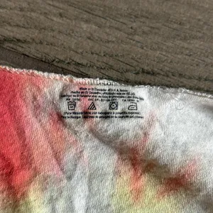 Tie dye wrap top Yellow thumbnail 3