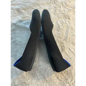 Rothy's Women's Black Ballet Flats Size 9 Round Toe Slip-On Shoes thumbnail 8