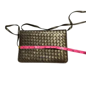🌟 Jay Herbert Metallic Woven Leather Crossbody Bag 💫‎ thumbnail 6