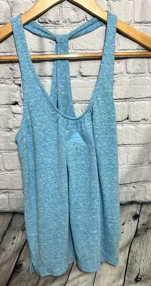 American Eagle Racerback Tank Top Womens X-Small Blue thumbnail 1