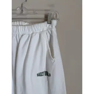 Daily Drills Made in USA Cotton Sweatpants XS/S White Logo Pants Joggers thumbnail 7