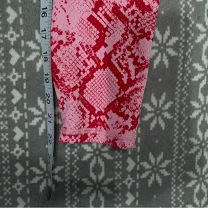 Fabletics Define PowerHold High-Waisted Capri Persimmon Phyton XXS‎ Activewear thumbnail 11