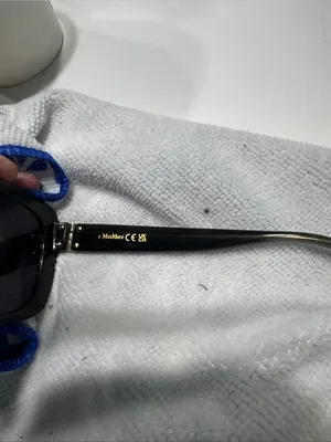 MaxMara Olive Brown Rectangle Women's Sunglasses thumbnail 2