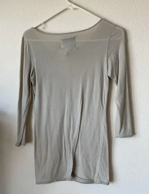 Pre loved Abercrombie Fitch top shirt L thumbnail 2