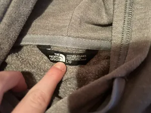 North face Hoodie Gray Size 7 thumbnail 3
