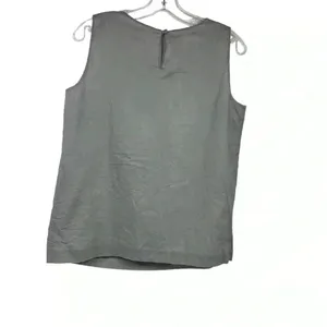J. CREW Drapey grey‎ lined swing tank top- Size Medium thumbnail 6