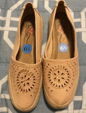 Mia Amore Fernanda Espadrille Flats SZ 6.5 thumbnail 1