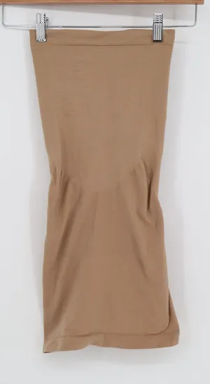 Spanx Power Conceal-Her High-Waisted Mid-Thigh Shapewear Shorts Tan Nude Medium thumbnail 1