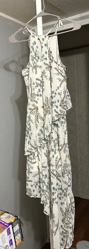 Cato White Floral Dress thumbnail 2