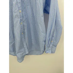 Loft‎ Striped Poplin Crest Everyday Oversized Shirt Women XL Preppy Academia thumbnail 4