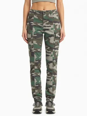 J. Crew Women’s Camo Cargo Toothpick Pants - 26 thumbnail 2