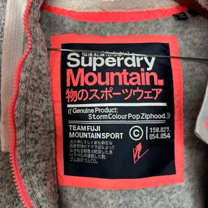 Superdry Gray‎ Storm Colour Pop Zip Hoodie thumbnail 6