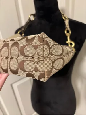 Coach F16879 Bleeker Leather Floral Carly Shoulder Bag thumbnail 10