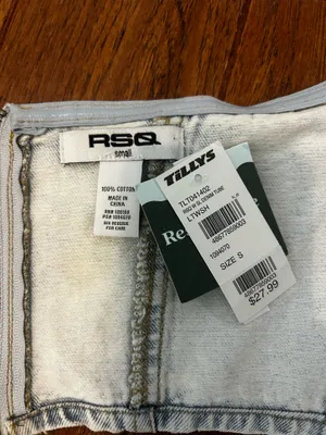 staples denim top thumbnail 3