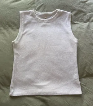 Babaton Aritzia terry tank thumbnail 1